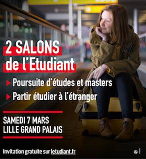 2 salons de l’Etudiant à Lille – 7 mars