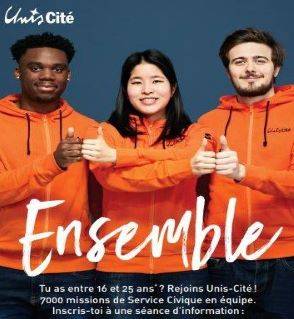 Unis-Cité Lille Métropole recrute sa future promotion de volontaires