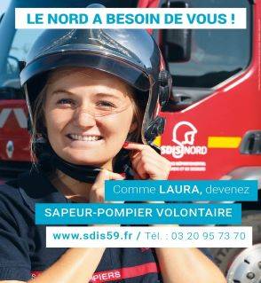 Le Service Départemental d'Incendie et de Secours du Nord recrute 422 Sapeurs-Pompiers Volontaires