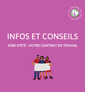 Job d'été : votre contrat de travail