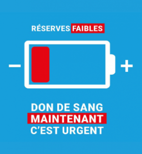 Face à l'urgence, je donne mon sang !