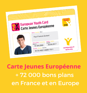 La Carte Jeunes Européenne : des bons plans et des réductions pour voyager en France et en Europe