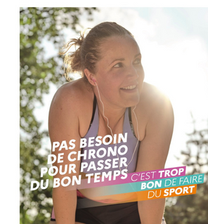 C'est bon de faire du sport : la nouvelle campagne pour inciter les français à se (re)mettre au sport !