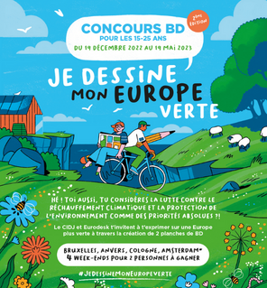 Le concours BD "Je dessine mon Europe Verte" est de retour !