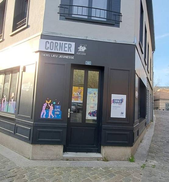 Le Corner, nouveau tiers lieu jeunesse de la ville d’Amiens.