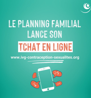 Un nouveau tchat en ligne pour les questions sur la sexualité, la contraception et l'IVG