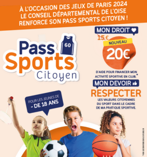 Département de l'Oise : une aide  de 20 € pour  les jeunes de -18 ans  pour financer une activité sportive en club