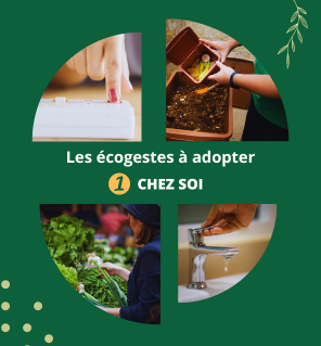 Les écogestes à adopter chez soi