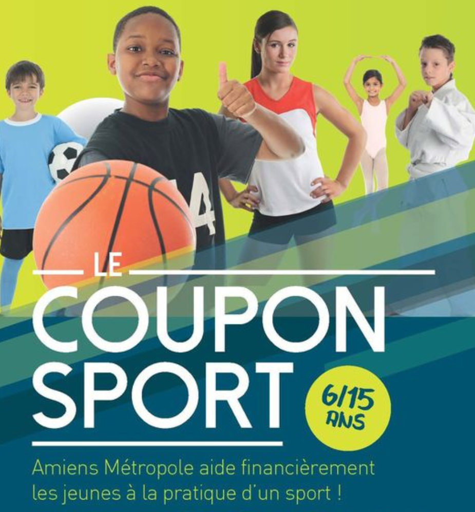 Le coupon sport d'Amiens Métropole