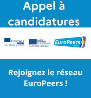 Rejoignez le réseau des EuroPeers ! Vous avez jusqu'au 17 septembre pour candidater !