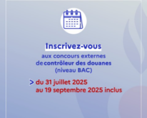 Concours de contrôleur des douanes - branche surveillance : optez pour une affectation en Hauts-de-France