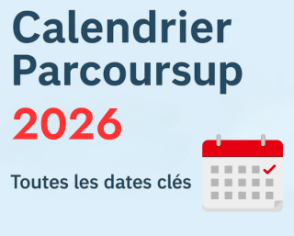 Parcoursup : le calendrier 2026