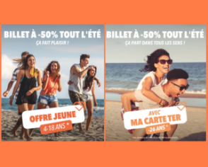 Voyagez à prix réduit cet été avec les offres TER Jeunes en Hauts-de-France