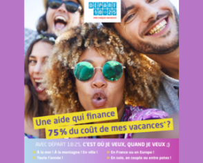 Départ 18:25 : jusqu'à 200 € d'aide pour partir en vacances