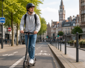 Trottinette électrique : le casque devient obligatoire dans les Hauts-de-France